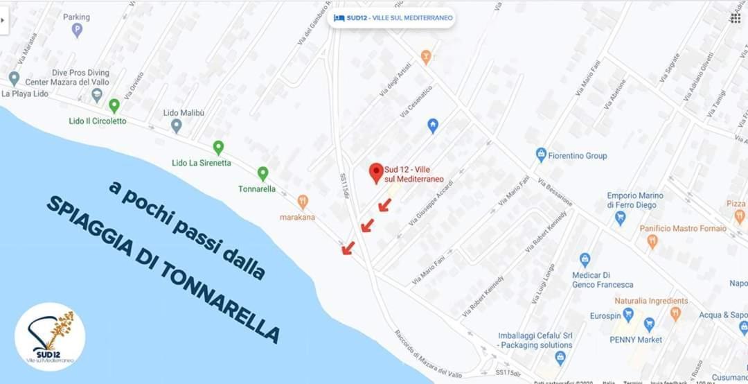 Sud 12 - Ville Sul Mediterraneo Apart Hotel Mazara del Vallo Kültér fotó